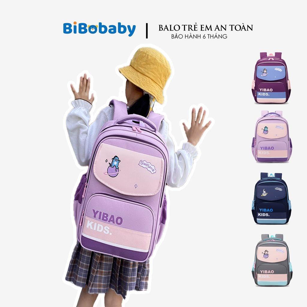 Ba lô cặp sách trẻ em chống gù lưng an toàn cho bé kèm túi đựng bút vải cao cấp chống trượt nước 2139