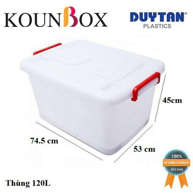 Thùng nhựa duy tân 120l