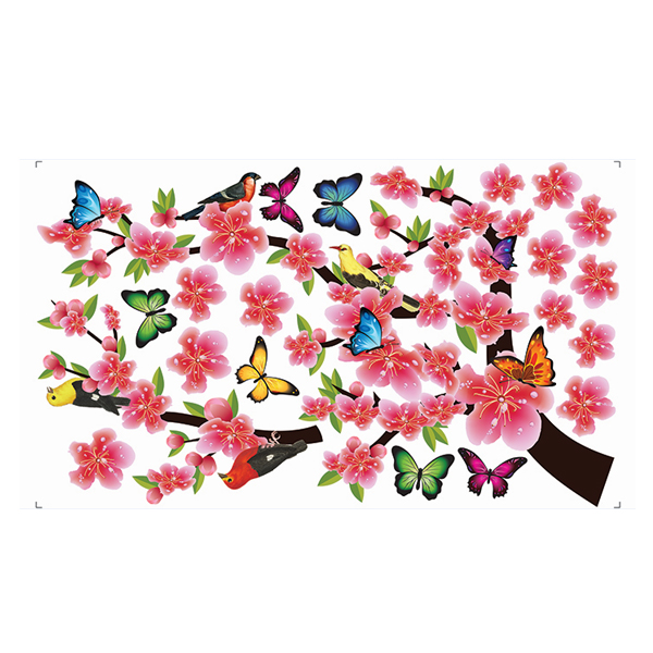 Decal Dán Tường Trang Trí Tết Xuân Combo Số 23