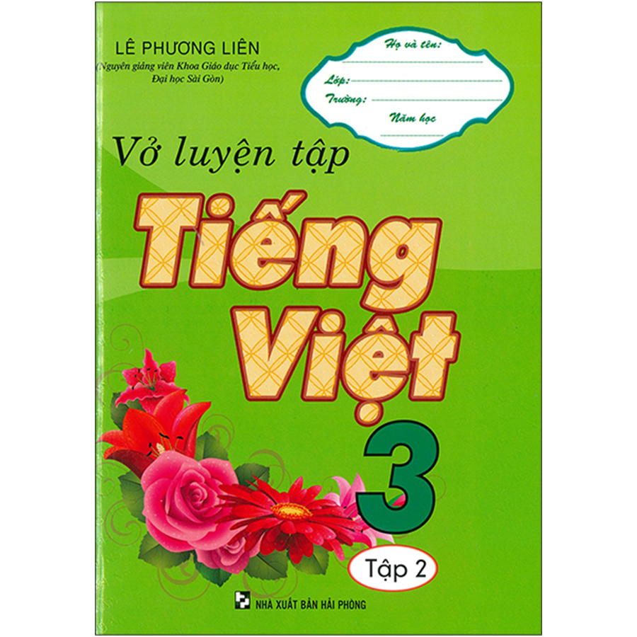 Vở Luyện Tập Tiếng Việt 3 Tập 2