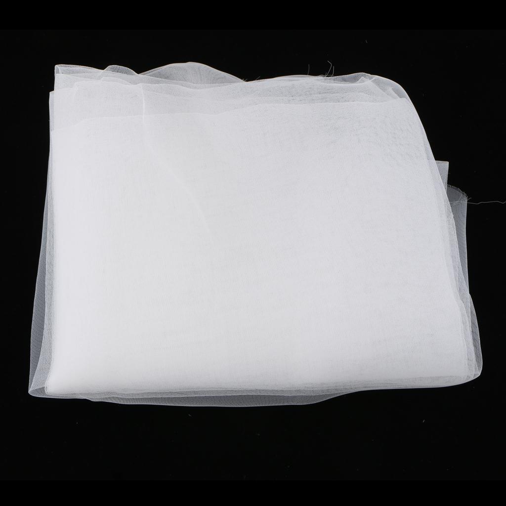 2 piece 1 Meter Polyester Silk Screen Printing Mesh 145cm Width 80T - White