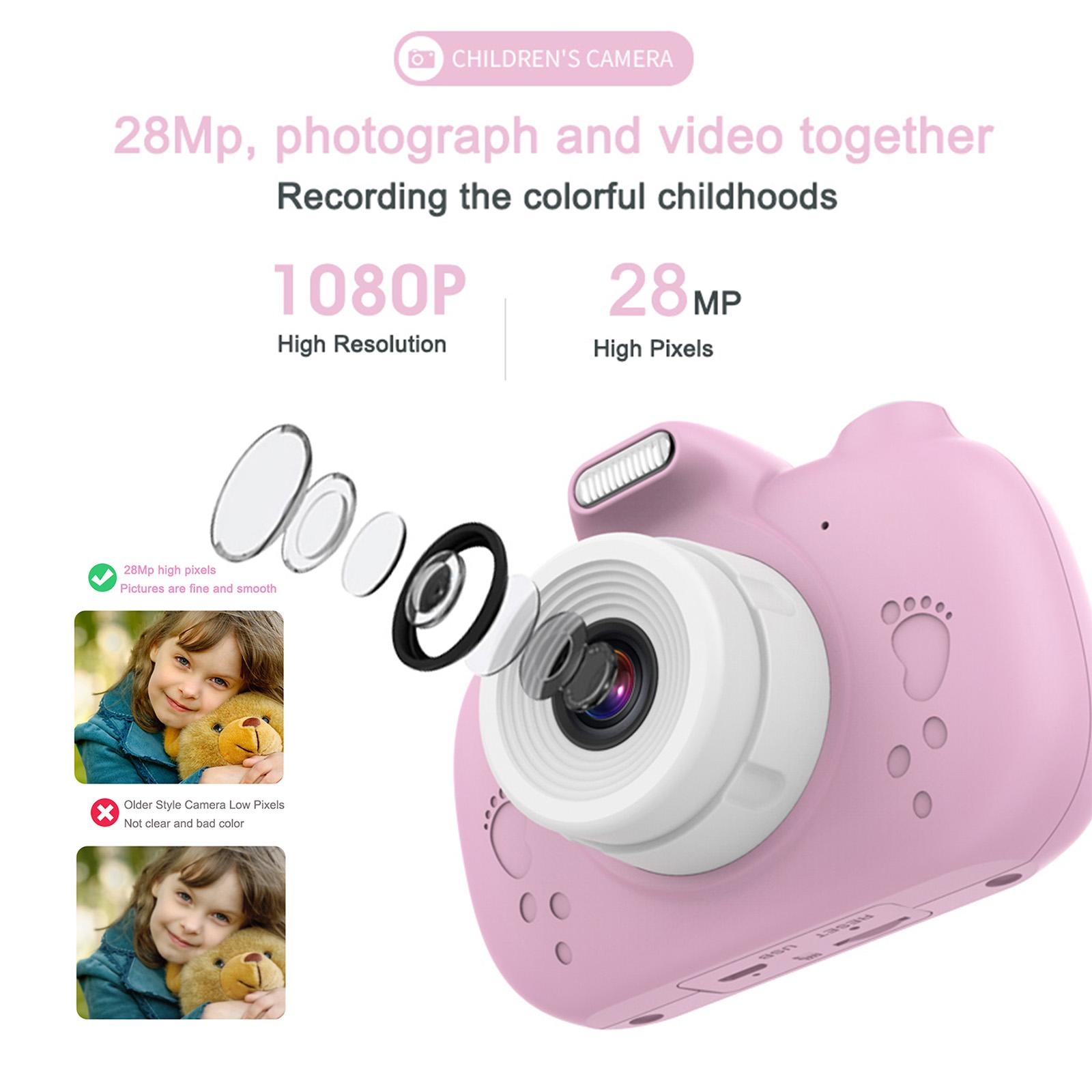 Máy ảnh trẻ em A5 3MP Màn hình cảm ứng HD 3 inch Máy ảnh kỹ thuật số 720P