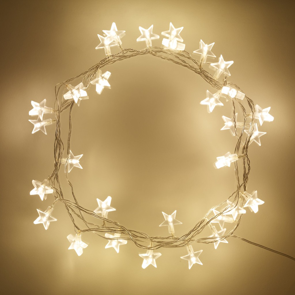 Đèn Led Trang Trí Vintage hình ngôi sao 3met, dùng điện