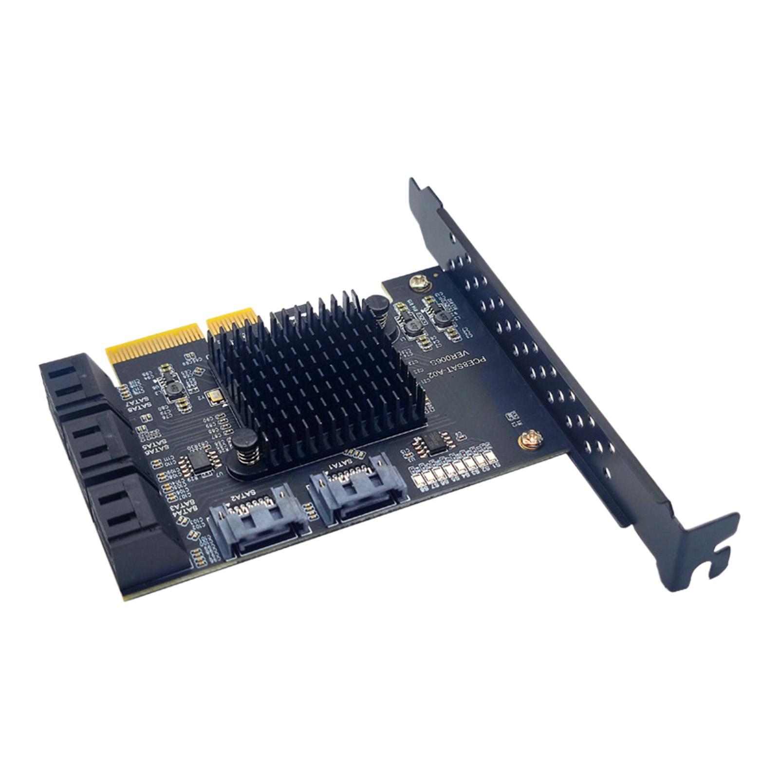 SATA3.0 Expansion Card Replacement Accessory PCB 4x 8x 16x Interface for SSD