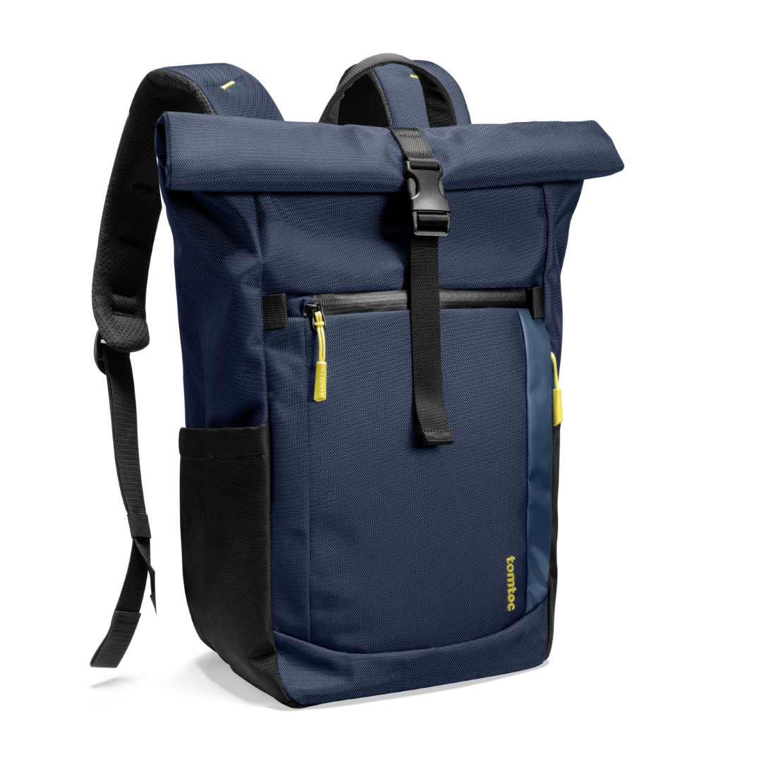 Balo Tomtoc (USA) Rolltop Laptop Backpack - Balo di chuyển, du lịch, thường ngày cho MacBook 13-16 inch và laptop 15.6 inch - Dung tích 17L-23L T61, hàng chính hãng