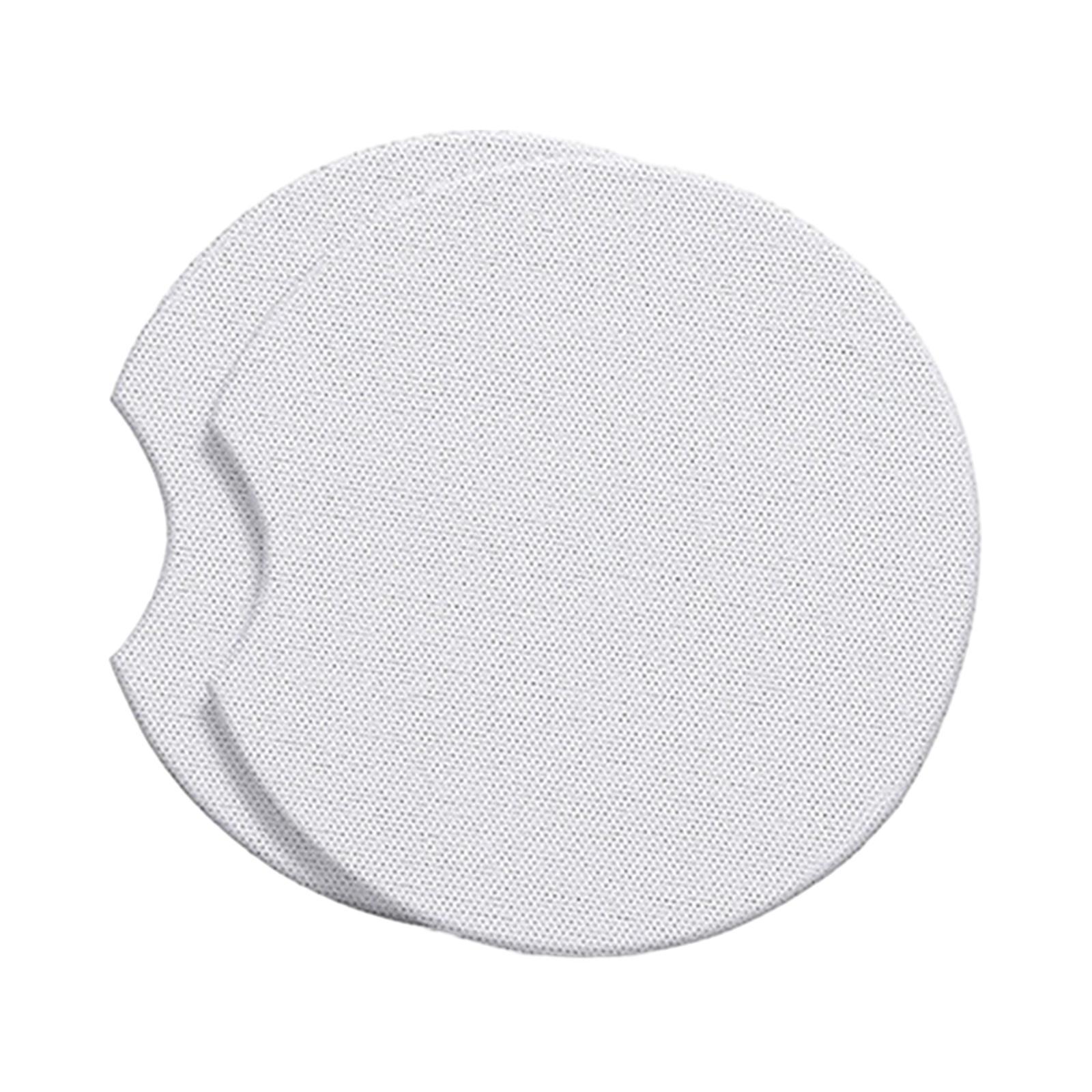 10Pcs Sublimation Blank Coasters Cup Mat Circle Neoprene Heat Transfer Coasters Blank Coasters for for Painting Project Supplies