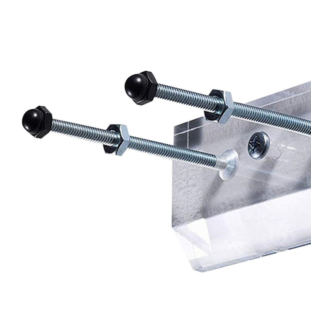 2pcs Skateboard Longboard Wall Mount Hangers Display Storage Rack Holder