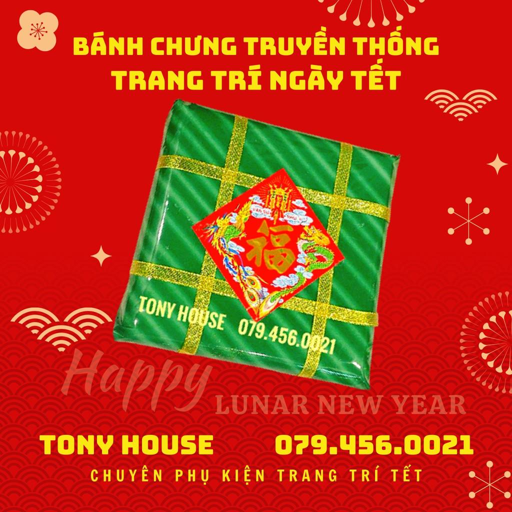 BỘ BÁNH CHƯNG BÁNH TÉT DƯA HẤU TRANG TRÍ TẾT - HÀNG ĐẸP NHƯ HÌNH