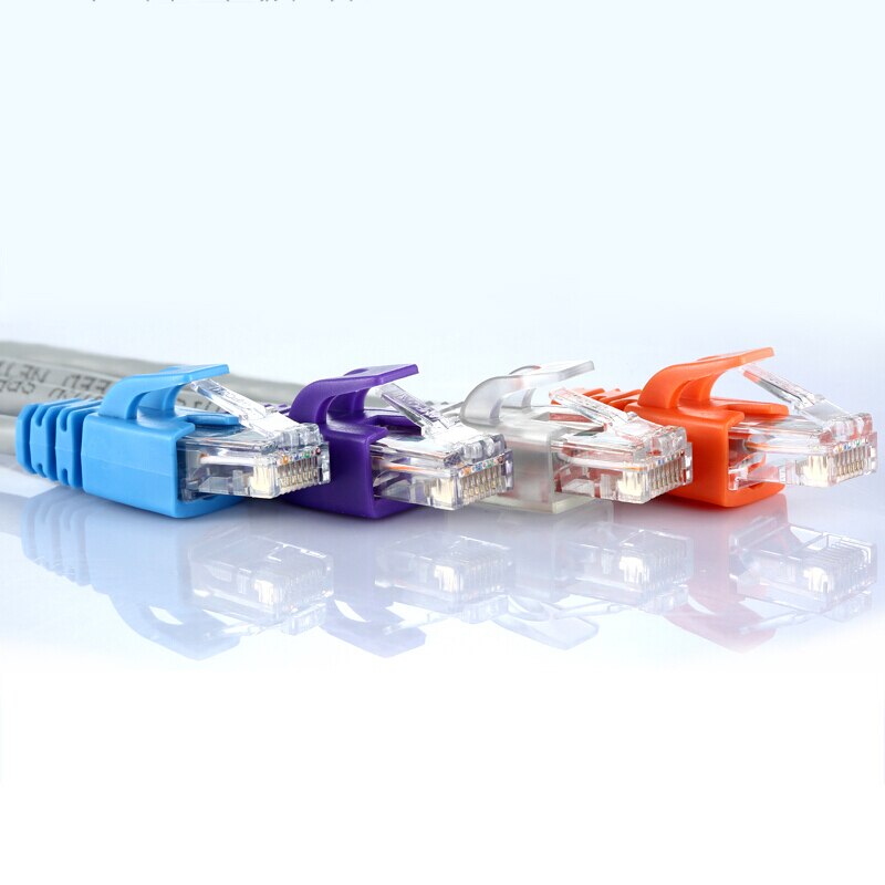 Đầu chụp mạng RJ45 AMPCOM dùng cho cáp CAT5/CAT5E/CAT6 bảo vệ đầu cáp không bị gãy (100c/Túi) - Hàng chính hãng