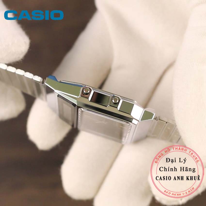 Đồng Hồ Casio Nam Dây Kim Loại AQ-800E-1A Chính Hãng