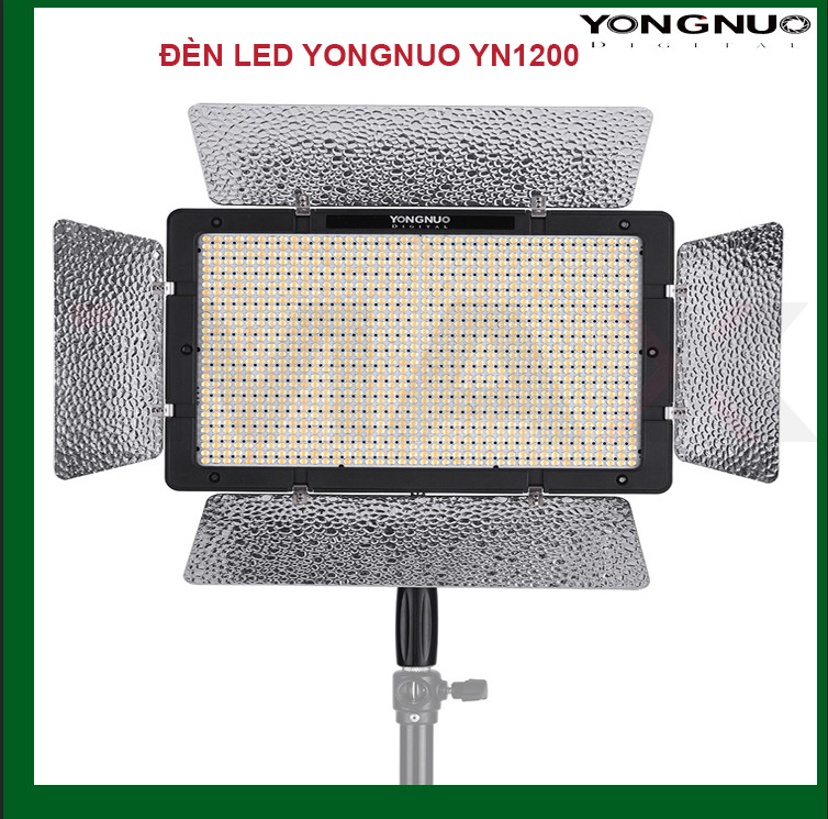 Đèn LED Yongnuo YN1200Thế Hệ Mới Nhất - Hàng Nhập Khẩu