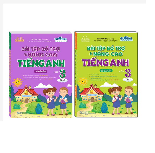 Combo 2c GLOBAL SUCCESS - Bài tập bổ trợ và nâng cao tiếng anh lớp 3