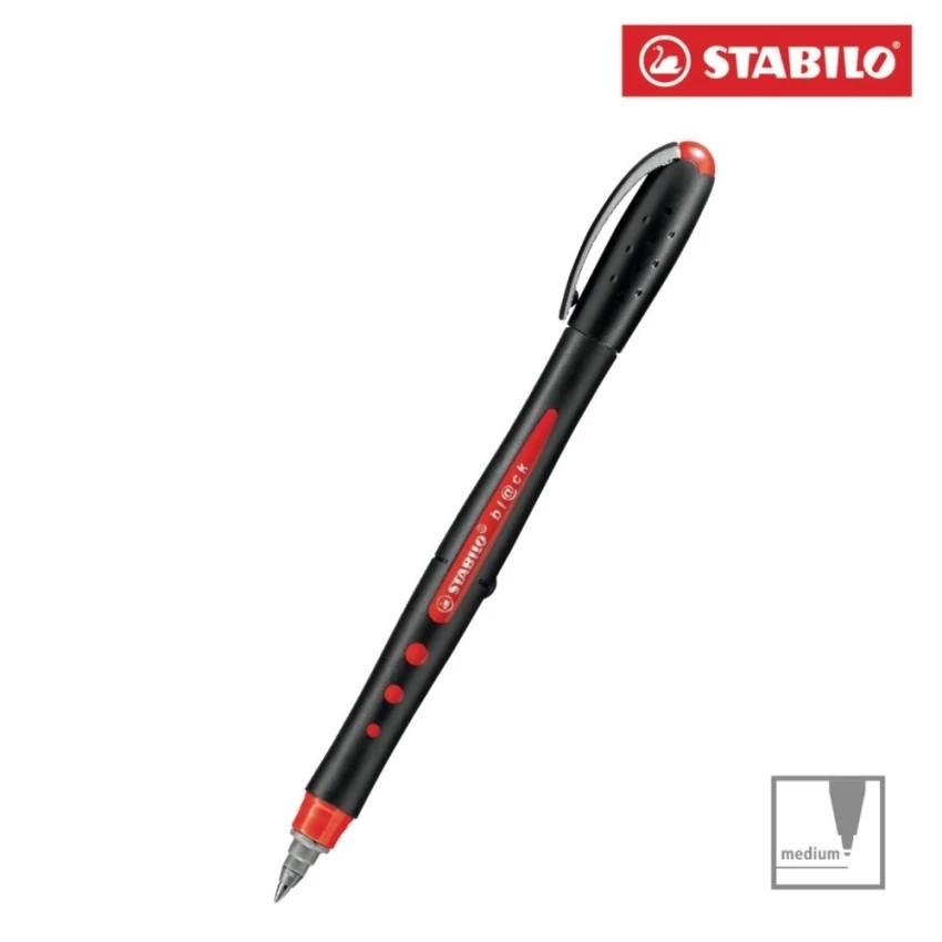 Bút ký STABILO bl@ck M 1.0mm BLKM (Xanh biển, Đen, Đỏ, Xanh lá, Tím, Xanh nhạt