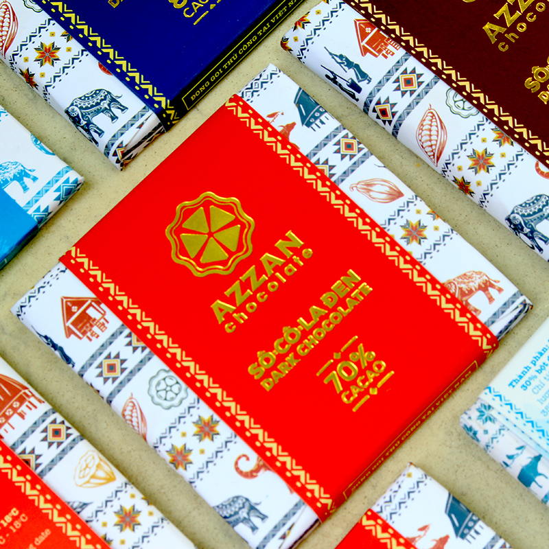 Chocolate Đen Azzan 70% 24G