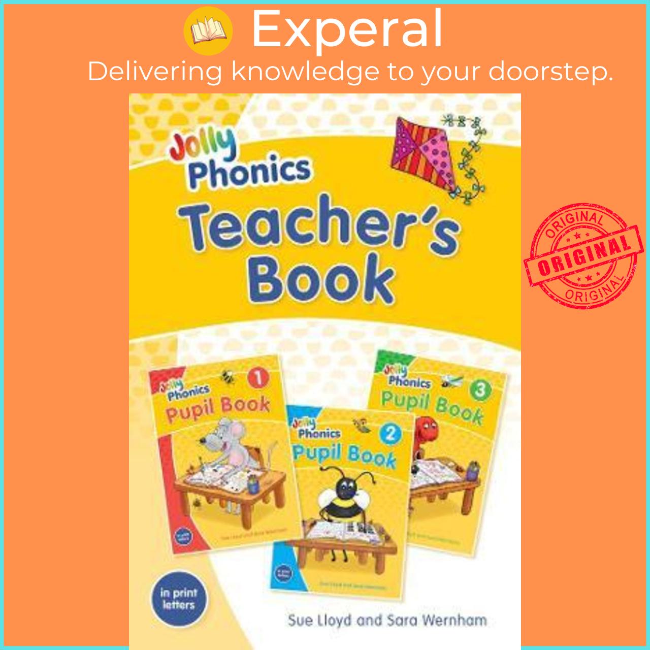 Sách - Jolly Phonics Teacher's Book : in Print Letters (British English edition) by Sara Wernham (UK edition, paperback)
