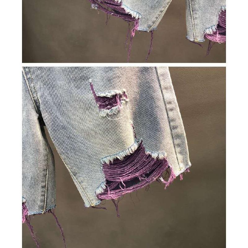 Quần Short Jean Nữ Màu Sắc Thời Trang