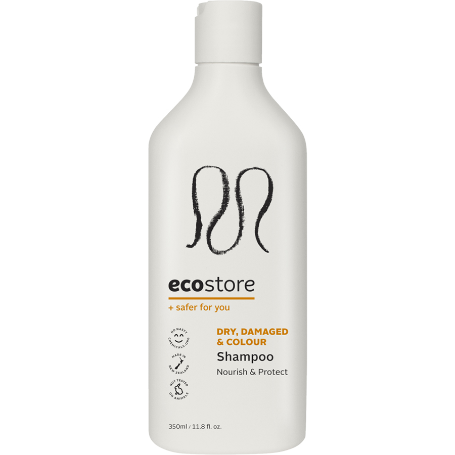 Dầu gội dành cho tóc hư tổn và tóc nhuộm gốc thực vật Ecostore 350ml