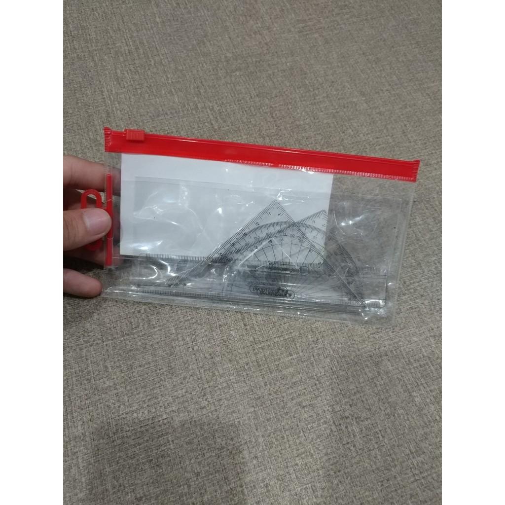 Bộ thước kẻ học sinh 4 món Master Art