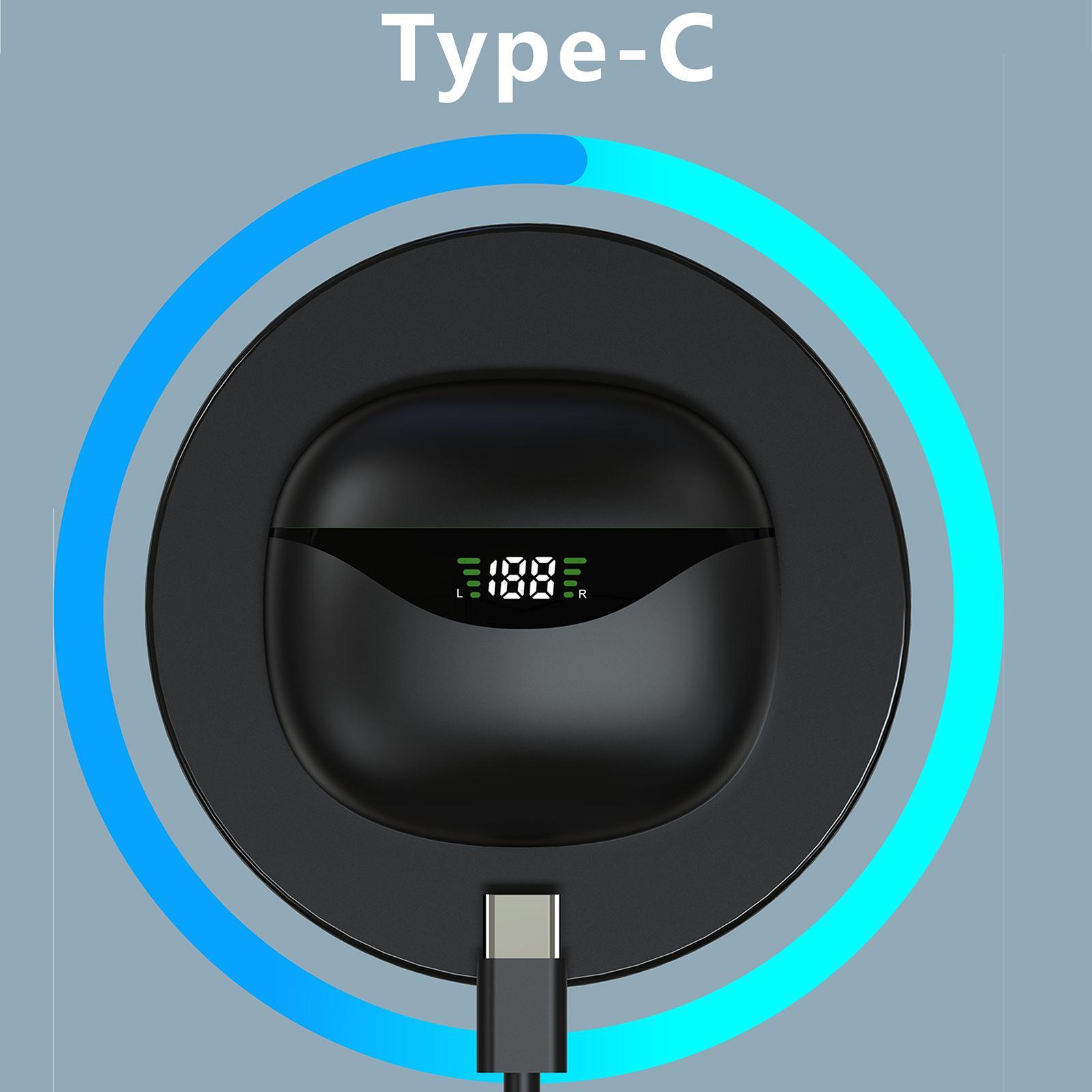 Bluetooth Headsets Waterproof HiFi Sound Earphone for Sports