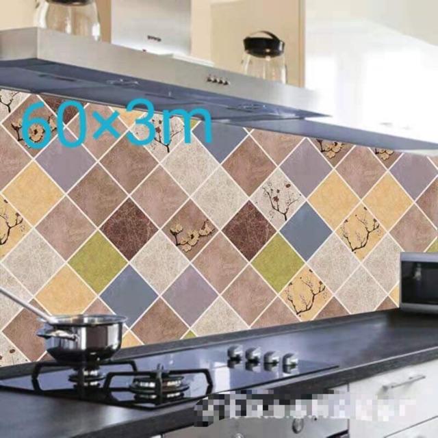 Giấy hoa văn dân tường bếp bản 60x3m