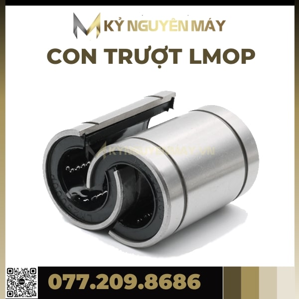 Con Trượt LMOP30UU, LMOP35UU, LMOP40UU, LMOP50UU, Bạc Trượt LMUUOP, Con Trượt Tròn LMOP UU