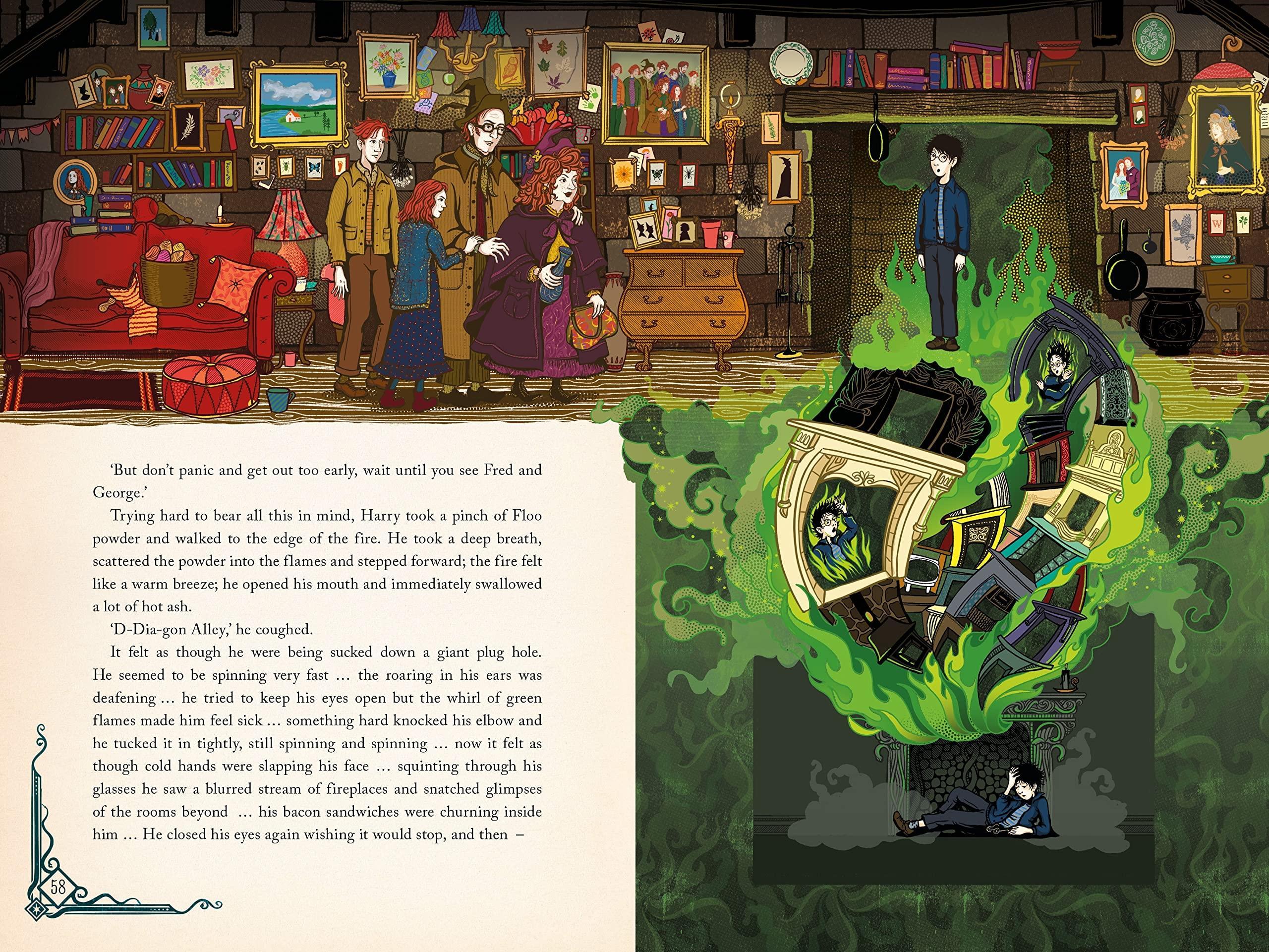 Sách ngoại văn: Harry Potter And The Chamber Of Secrets - Minalima Edition