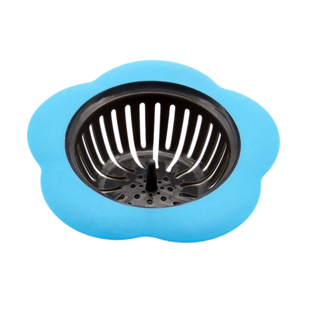 2Pcs Kitchen Drain Shower Tub Strainer Cover Sink Trap Basin Stopper