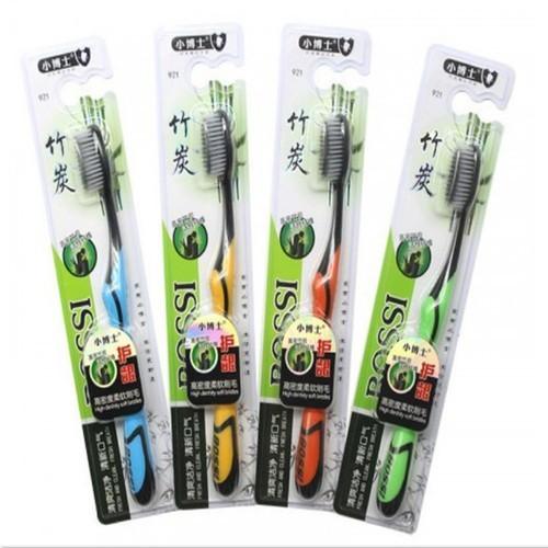Hộp 30 Chiếc Bàn Chải Đánh Răng Than Tre Hoạt Tính Hàn Quốc Lông Bàn Chải Siêu Mềm