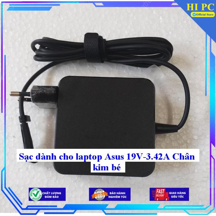 Sạc dành cho laptop Asus 19V-3.42A Chân kim bé - Hàng Nhập khẩu