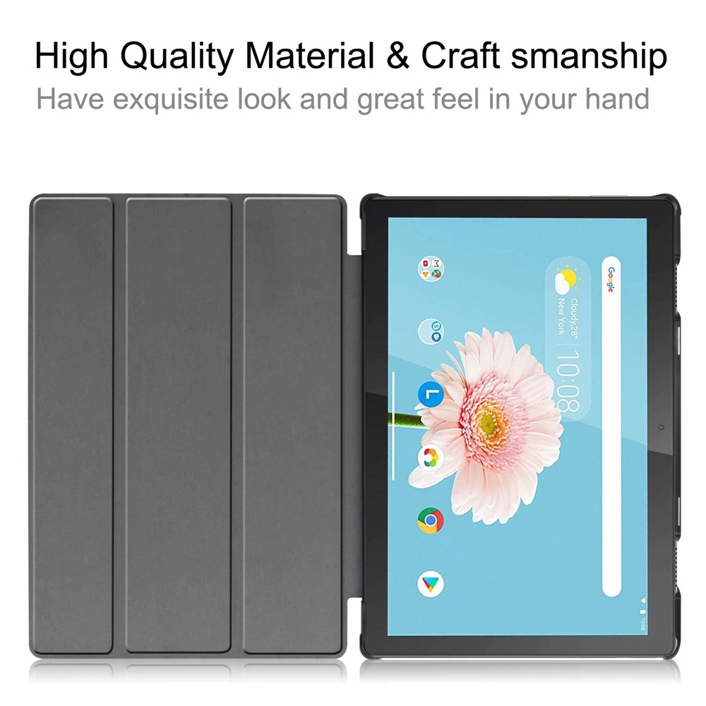 Bao Da Cover Dành Cho Máy Tính Bảng Lenovo M10 X505F X605F Hỗ Trợ Smart Cover