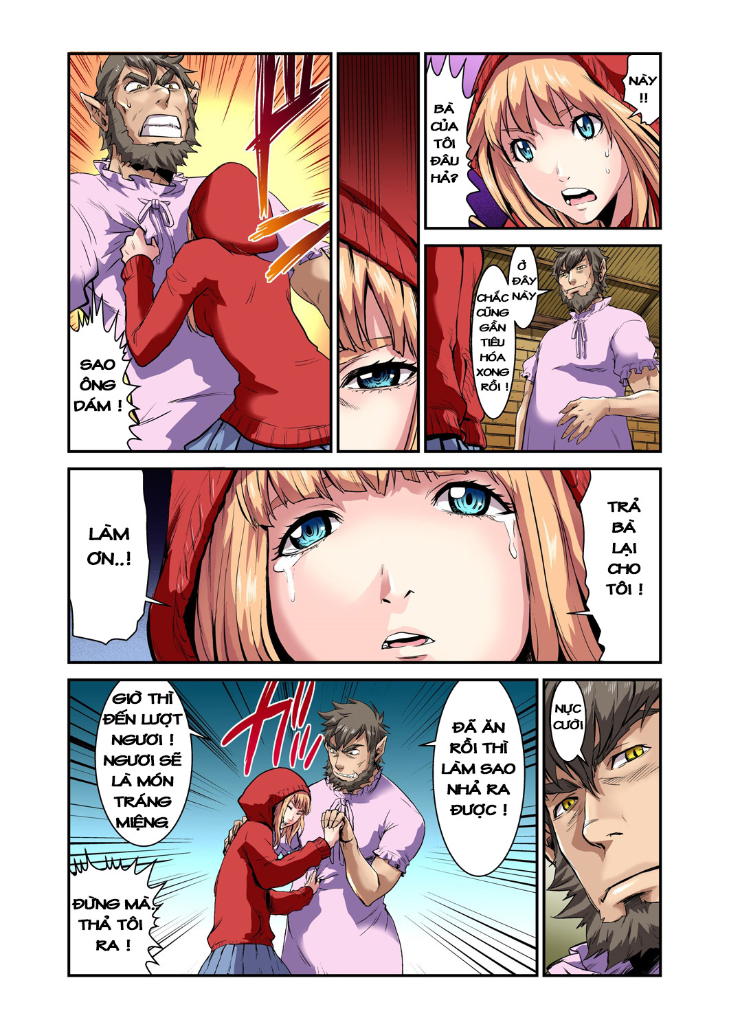 tổng hợp cô bé quàng khăn đỏ chapter 3 17