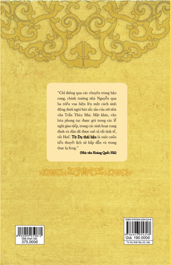 Sách Từ Dụ Thái Hậu - Quyển Hạ