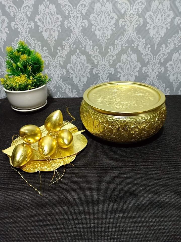 Cơi trầu cau bằng đồng