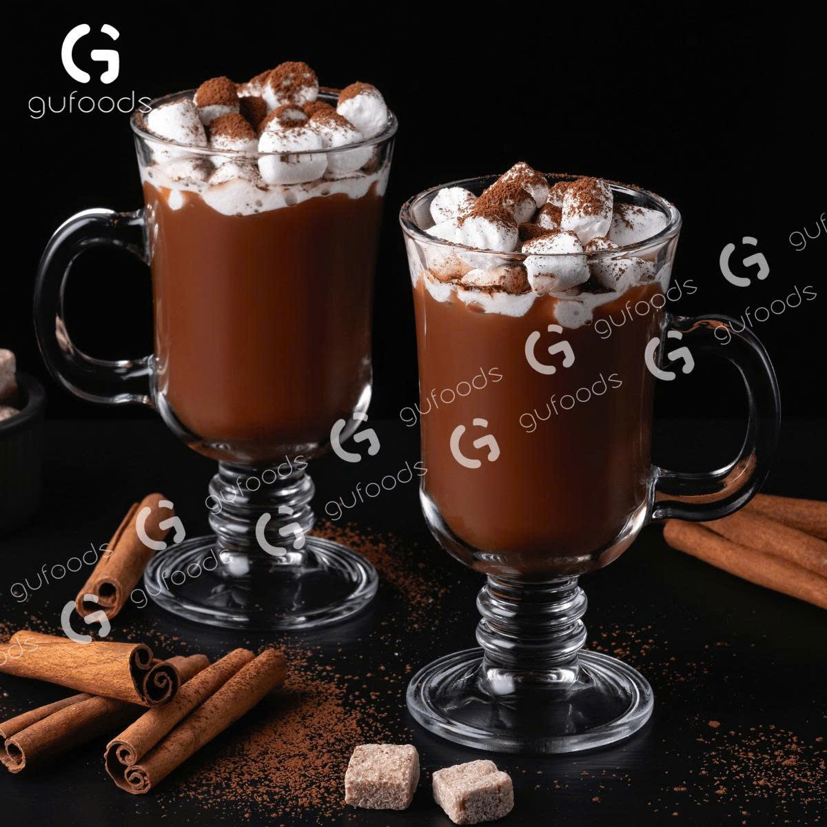 Bột Cacao Nguyên Chất Gufoods 150g - 100% Nguyên Chất, Không Đường, Giàu Flavan, Người Ăn Chay, Healthy, Làm Bánh