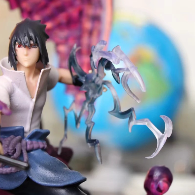 Mô hình Figure Naruto Uchiha Susano Sasuke cánh Led 32cm