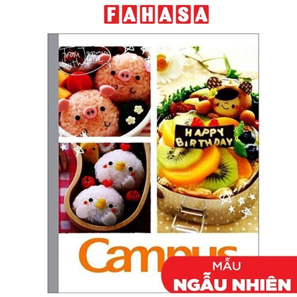 Tập A5 4 Ô Ly 96 Trang ĐL 80g/m2 - Campus NB-ABET96 (Mẫu Màu Giao Ngẫu Nhiên)