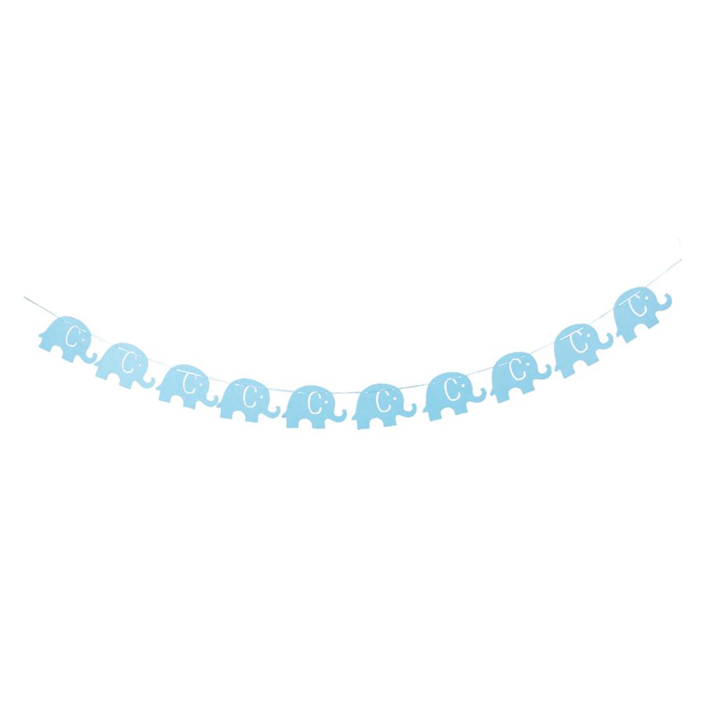 10 Pieces Kids Baby Shower Girl Boy Bunting Garland Hanging Banner Flags CHRISTENING PARTY