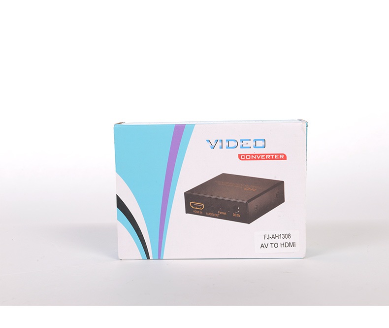 Bộ chuyển AV Audio Video sang HDMI loại cao cấp FJ-HA1308 - Hàng Nhập Khẩu
