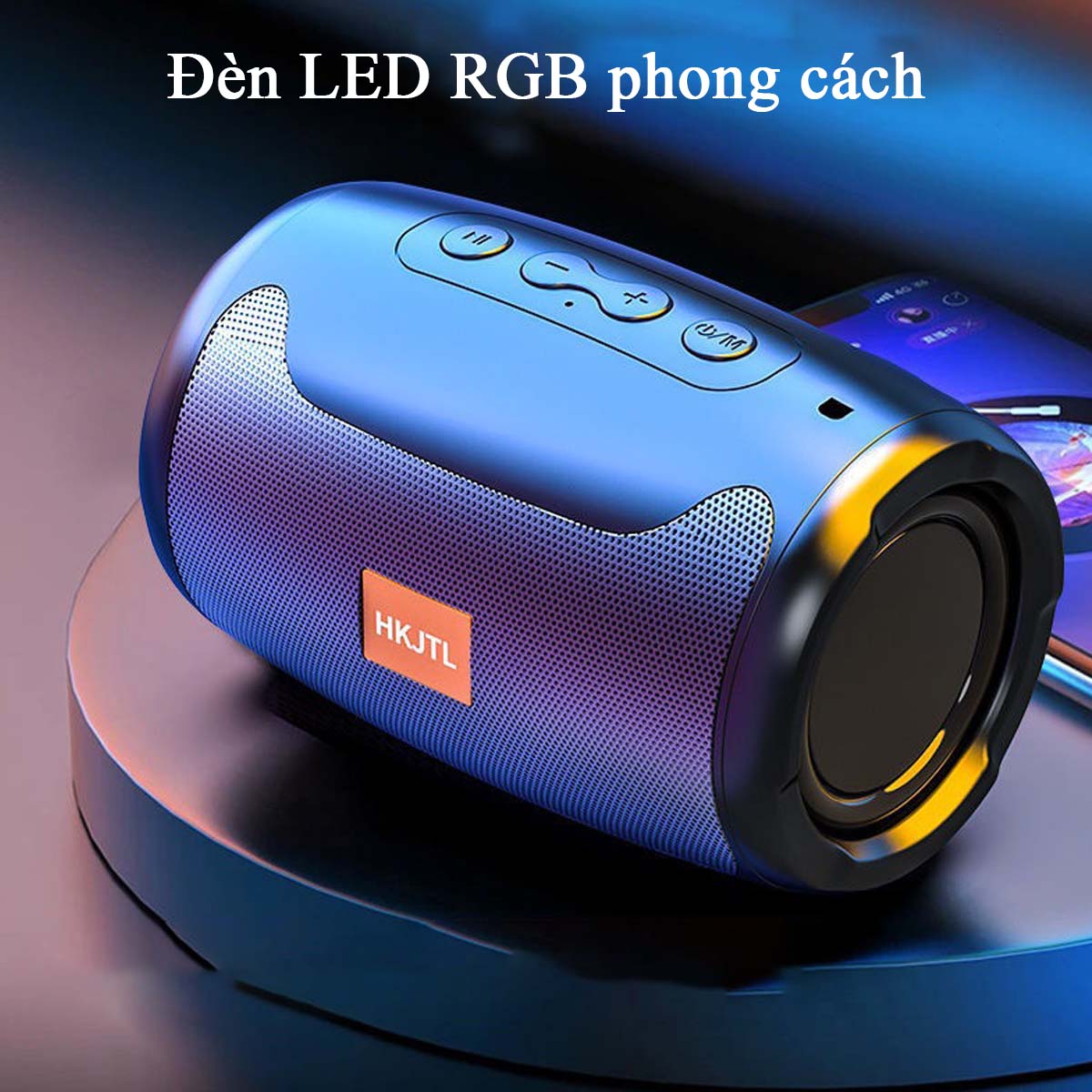 Loa Bluetooth Mini Không Dây Bass Mạnh Smart Bass S1 Max Cầm Tay Có Đèn Led RGB Treble Rời Nghe Nhạc Công Suất Lớn Hát Karaoke Vi Tính Tương Thích Với Điện Thoại MáyTính Quay Tiktok Triệu View - ML019