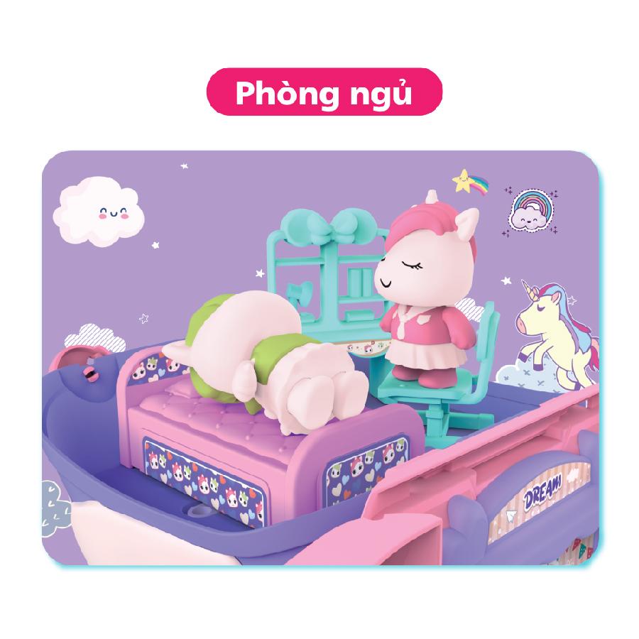 Đồ Chơi Ngôi Nhà Kỳ Lân Hồng SWEET HEART SH4271