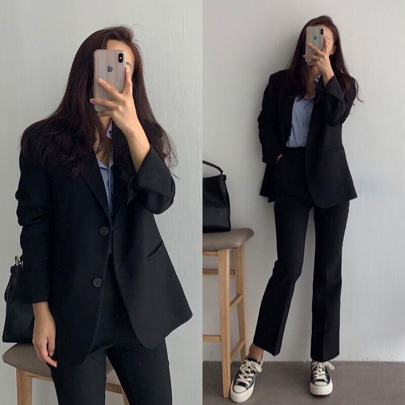 Áo Vest blazer nữ phong cách hàn quốc mẫu mới chất đẹp mã RB01