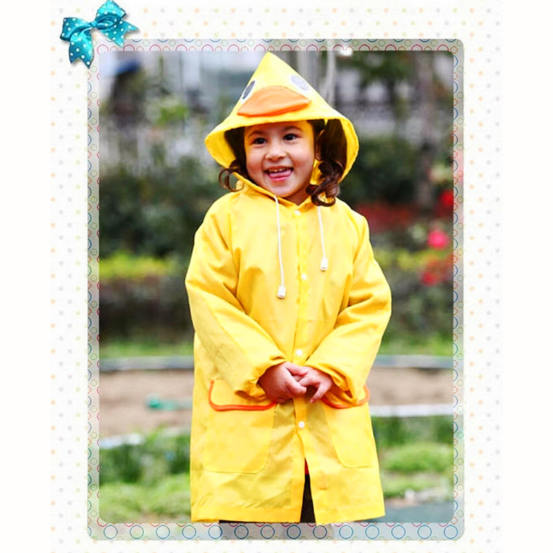 Áo mưa trẻ em xuất Nhật cho bé 2-7 tuổi chất poly dày dặn không thấm nước hình thú vui nhộn đủ màu sắc xinh xắn – AM001