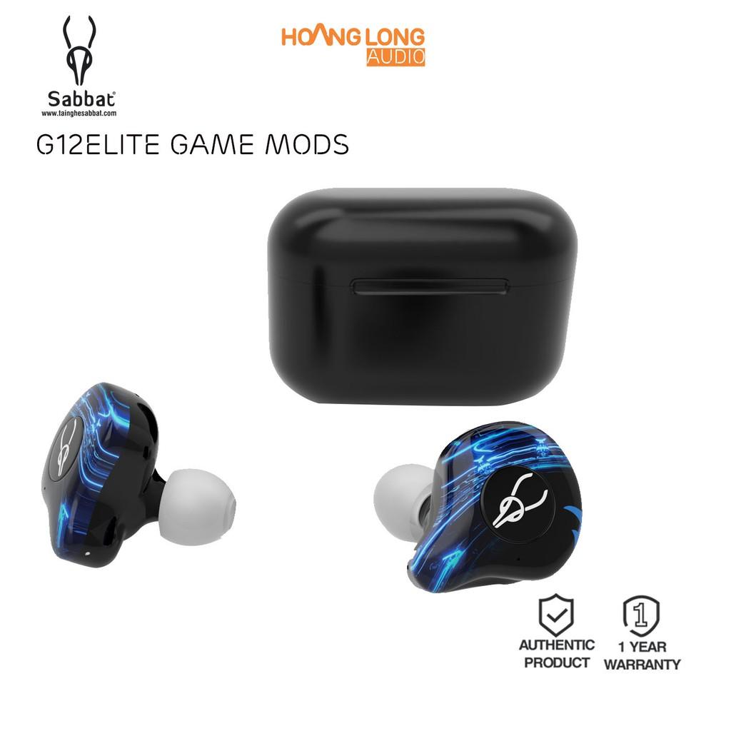 Tai nghe bluetooth sabbat G12 Elite chuyên game | tai nghe không dây sabbat G12 elite - Hàng chính hãng