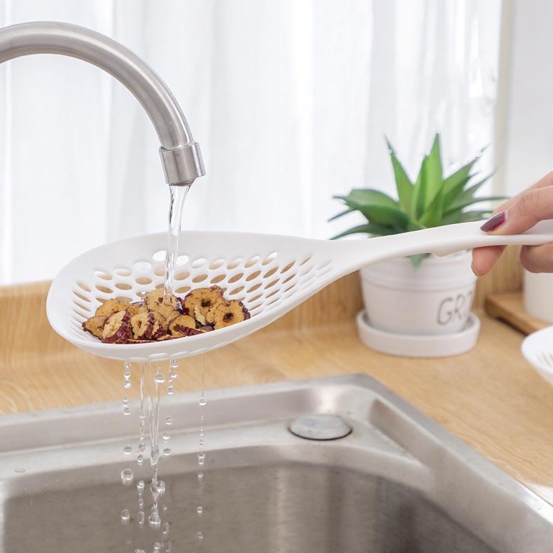 Muôi vớt mì, rau luộc, muôi lỗ ăn lẩu loại lớn, chịu nhiệt tốt Cicico M066.