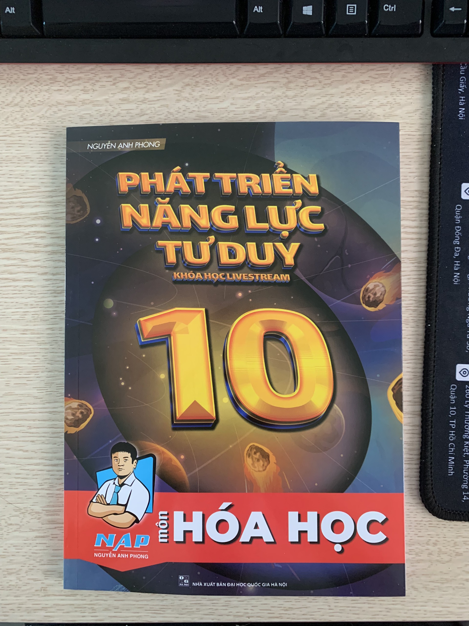 Sách - Phát triển Năng Lực Tư Duy Hóa Học 10 NAP
