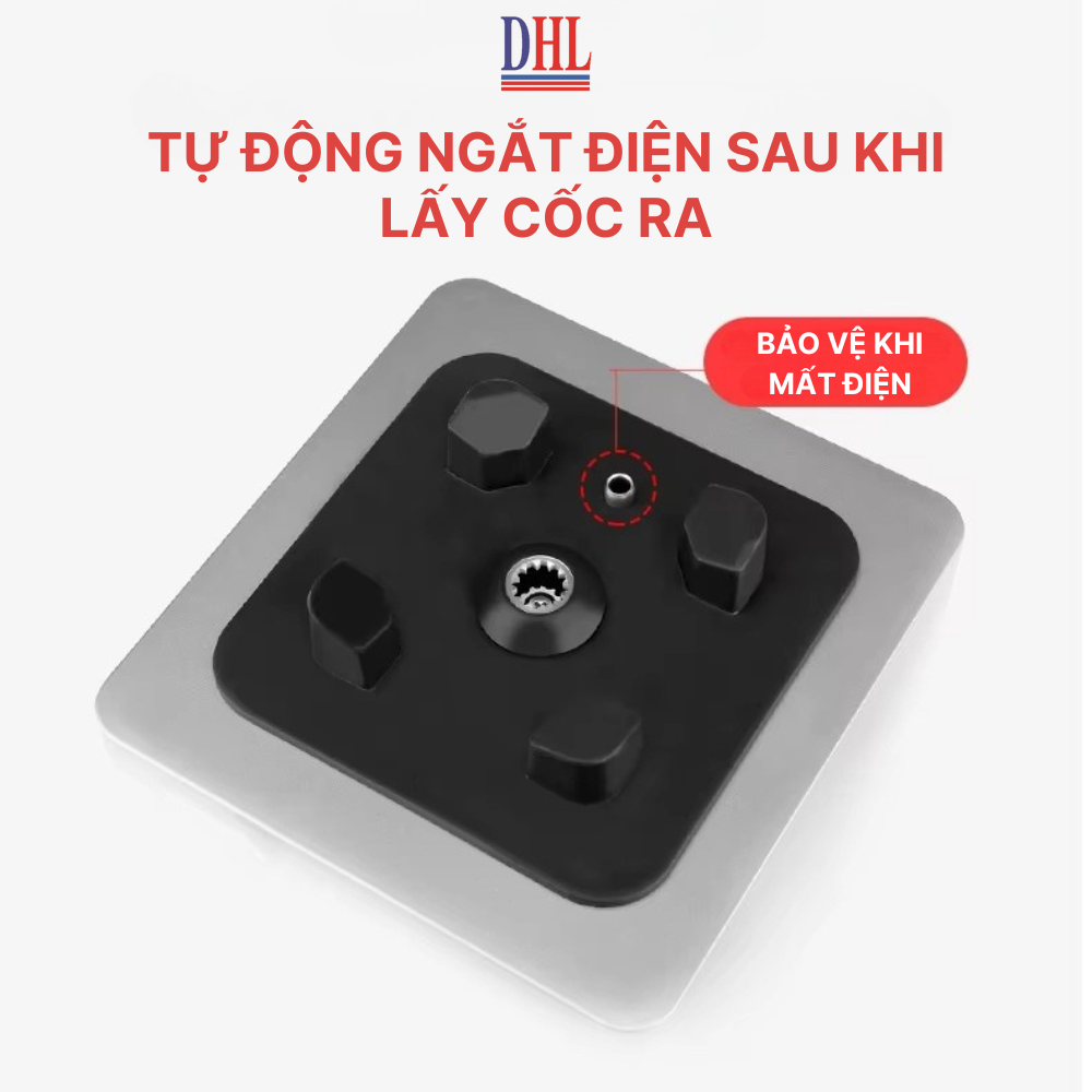 Máy xay công nghiệp, máy xay sinh tố đa năng Mitomo KD-1800, chuyên dụng cho kinh doanh - BH 3 năm hàng chính hãng