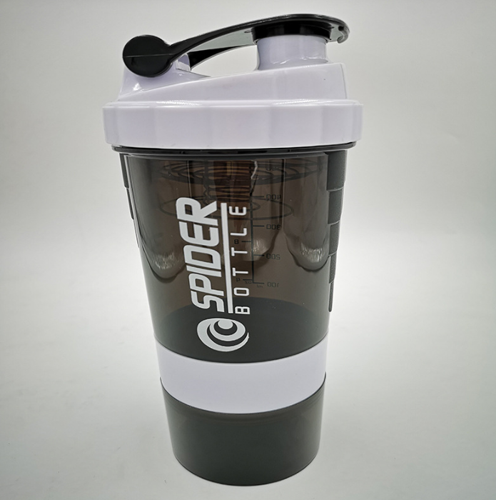 Bình Lắc Shaker Tập GYM 3 Ngăn Tiện Dụng 550 Ml