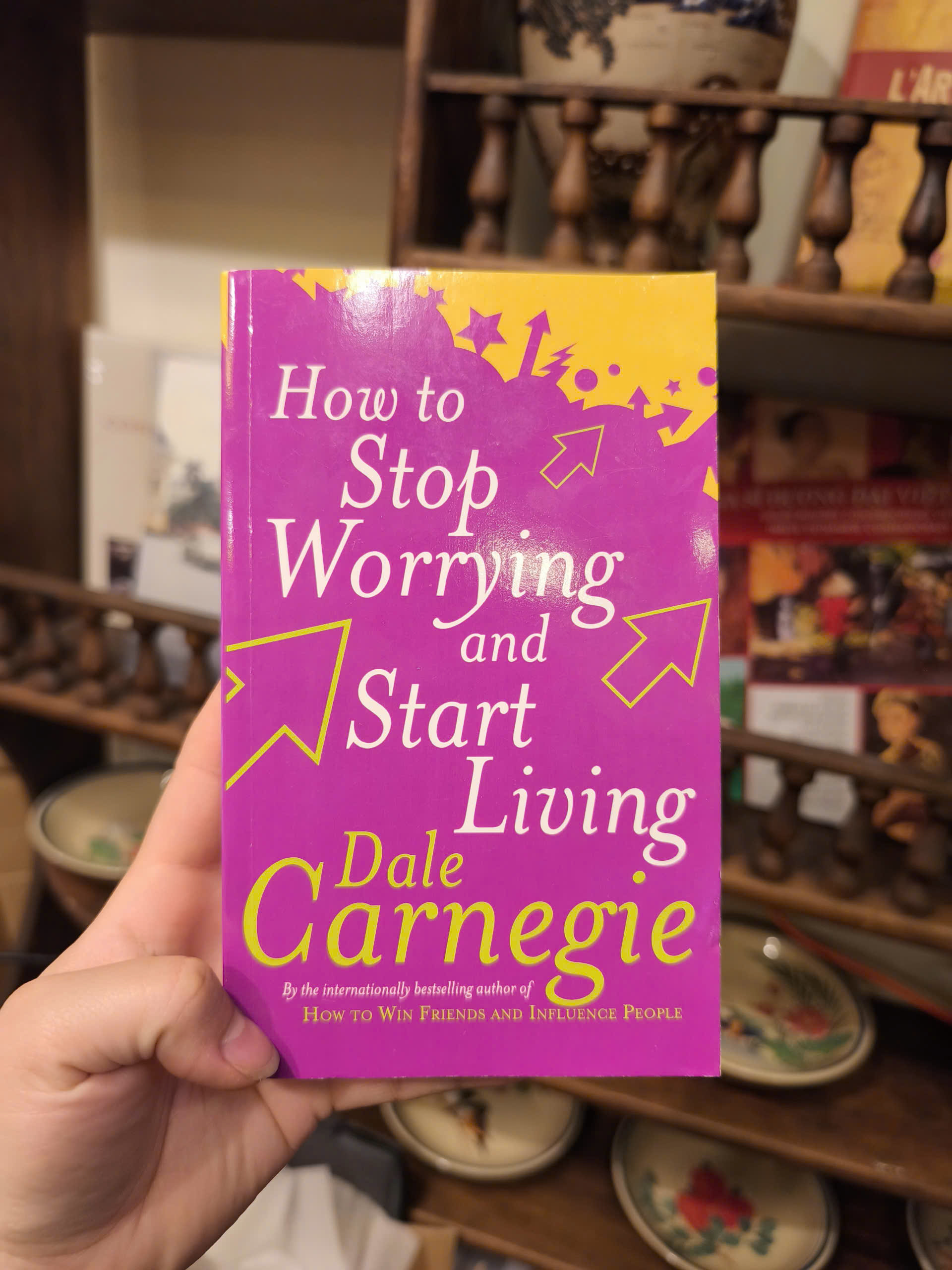Sách - How To Stop Worrying and Start Living by Dale Carnegie - Self Help/Nonfiction/Psychology