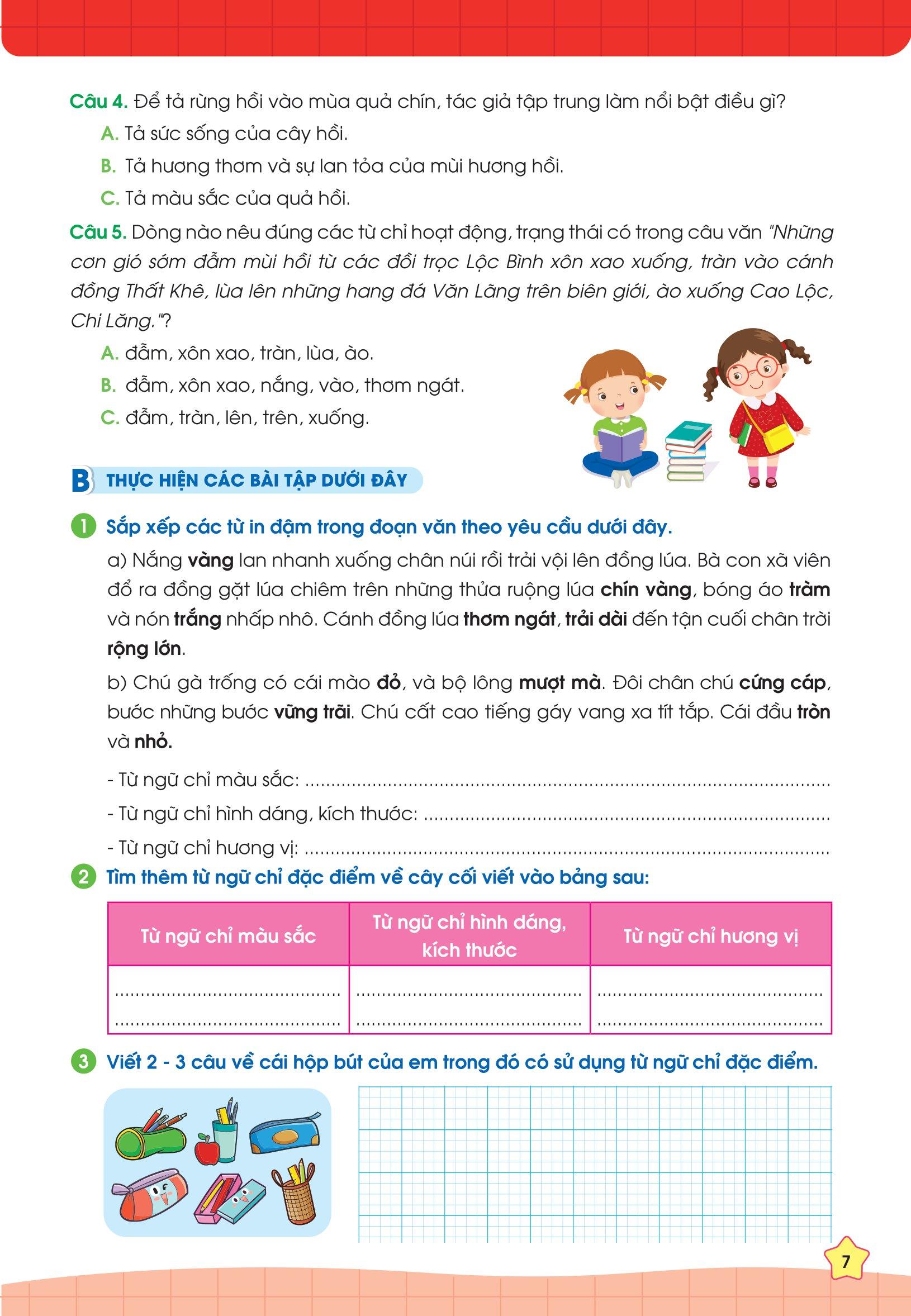 Phiếu Bài Tập Cuối Tuần Tiếng Việt 3