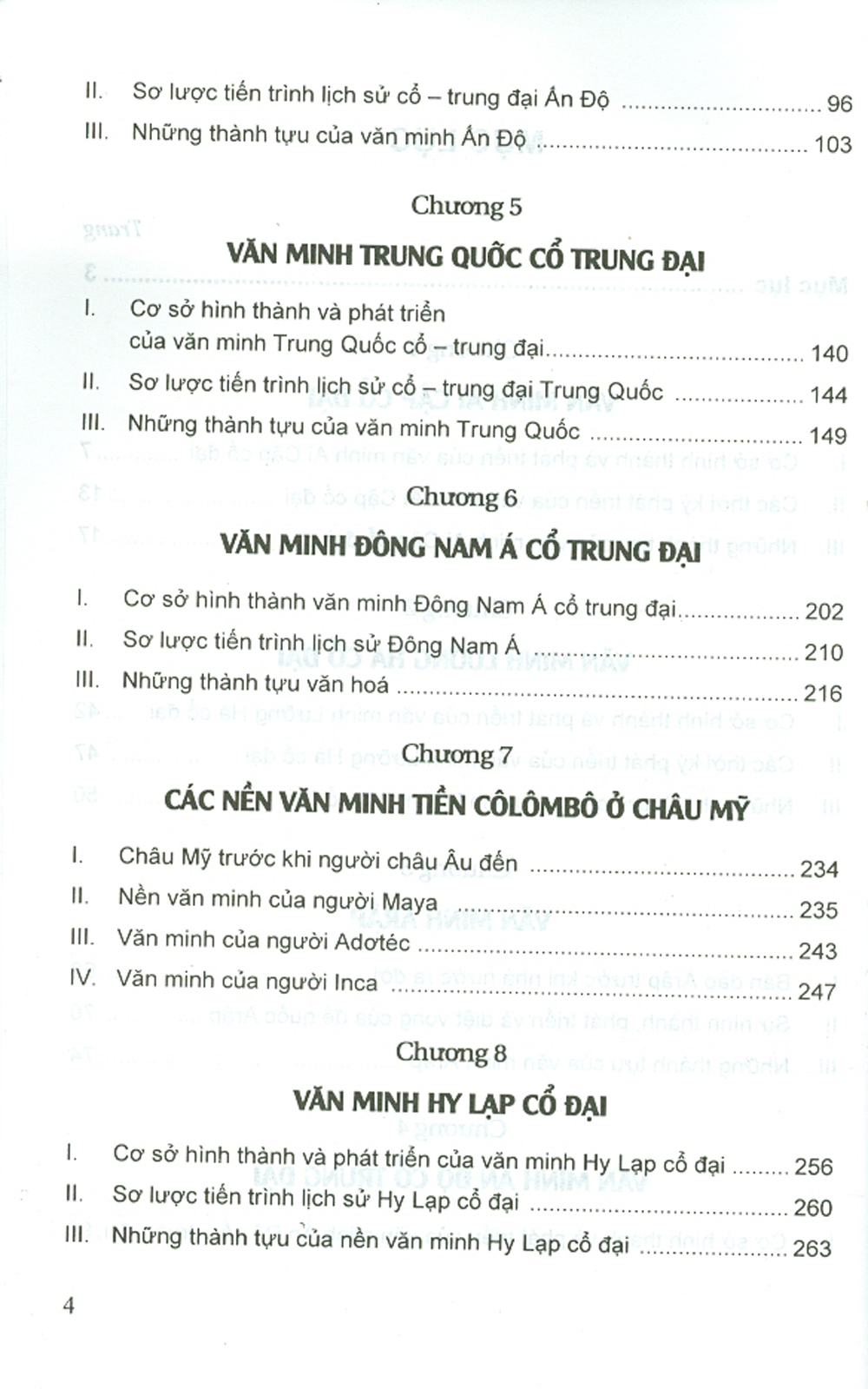 Lịch Sử Văn Minh Thế Giới